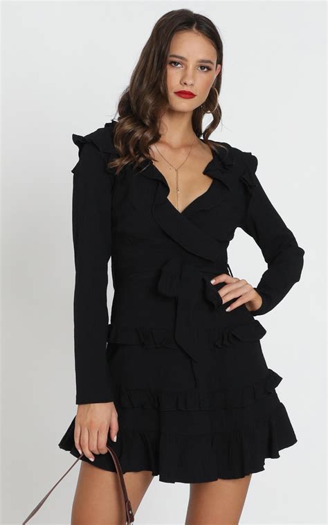 Aria Dress In Black Showpo Womens Casual Outfits Cool Outfits Amazing Outfits Black Dress