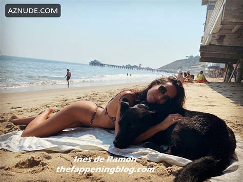 Ines De Ramon And Paul Wesley Show Off Their Beach Bods During A Fun