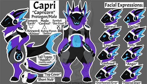 Capricorn The Protogen By Lucifercoart On