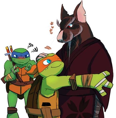 Jealous Brother~ Mikey Leo And Master Splinter 2012 Tmnt Turtles Teenage Mutant Ninja