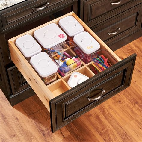 Kraftmaid Deep Drawer Organizer Without Canisters Dcdk