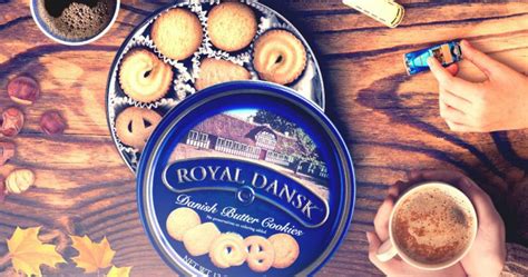 Traditional danish butter cookies made with vanilla beans. Royal Dansk Danish Butter Cookies $2.78 Shipped - Wheel N ...