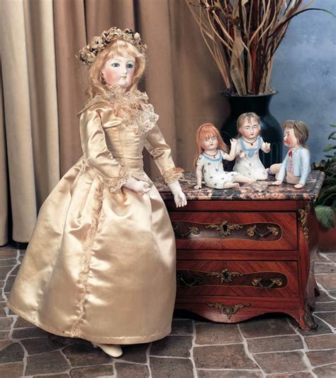View Catalog Item Theriault S Antique Doll Auctions Silk Wedding