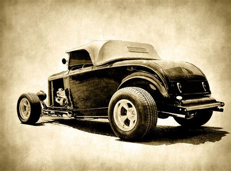 Vintage Roadster Photograph By Steve Mckinzie Fine Art America