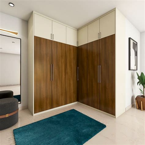 6 Door Wooden Wardrobe Design Livspace