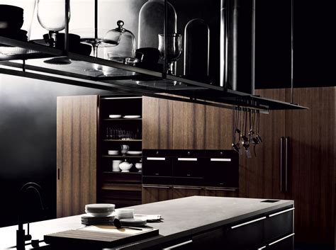 The cabinet is made of mdf, lacquered in matt silcover in the entire range of colours, with. Boffi - Code kitchen / By Piero Lissoni / Ph. Tommaso ...