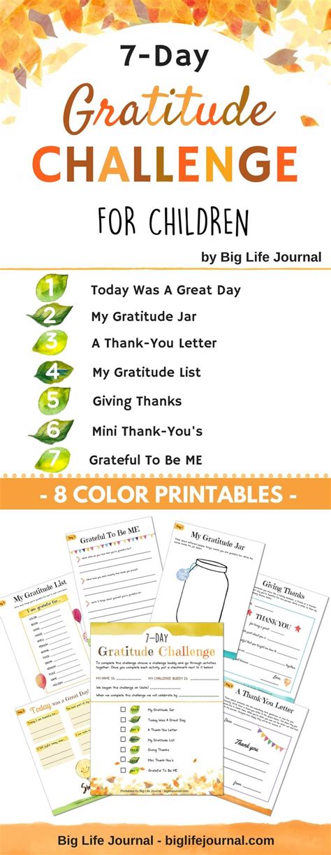 How To Teach Children To Be Grateful 7 Day Gratitude