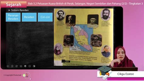 Keadaan di selangor • perang klang • serangan kapal dagang british • serangan rumah api di tanjung rachado. F3_SEJ_03-03 Peluasan Kuasa British di Perak, Selangor ...