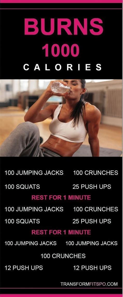 Burn Calories At Home Now Click The Link For A Week Home