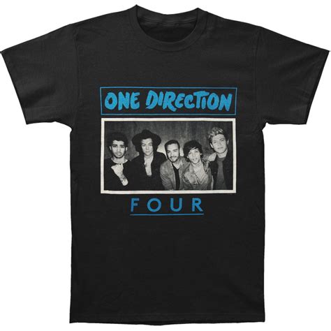 One Direction One Direction Mens Four T Shirt Black