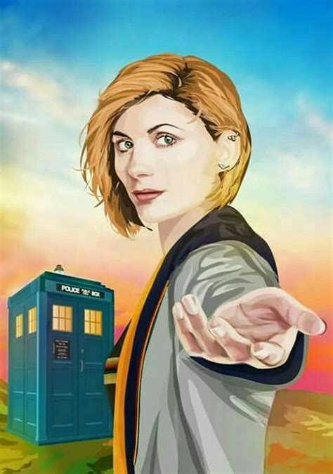 Doctor 13 Jodie Whittaker 13th Doctor Doctor 13 Eleventh Doctor Doctor Who Fan Art Female