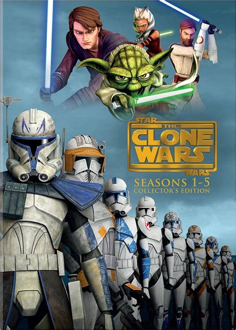 Star Warsthe Clone Wars Season Complete Seasons 1 5 Plus Lost Mission