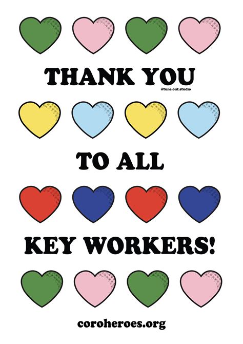 Thank You To All Key Workers Coroheroes