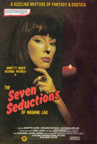 The Seven Seductions Of Madame Lau Movie Poster 27x40 Annette Haven