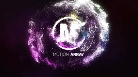 Logo Particle 03 After Effects Templates Motion Array