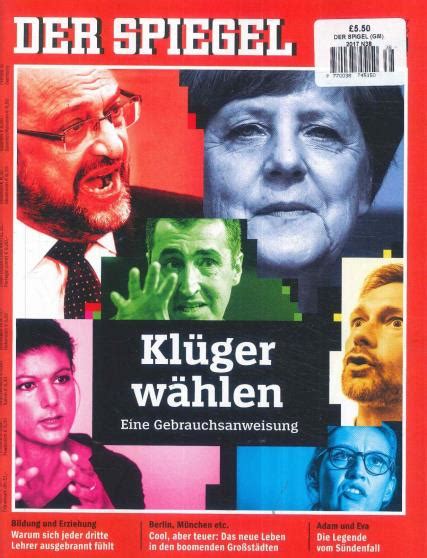 Der Spiegel Magazine Subscription