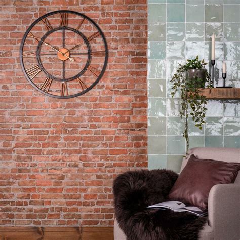 Rustic Masonry Classic Red Brick Effect Tiles Walls And Floors