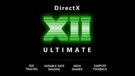 Microsoft Announces Dx12 Ultimate To Take Advantage Of Nvidia Turing