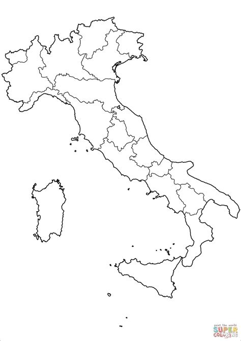 Italy Map Outline Printable Get Map Update