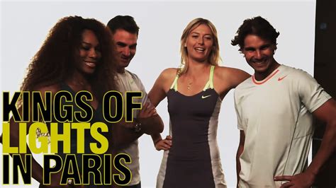 Tennis Video Von Nike Sharapova Nadal Federer Williams In Paris Youtube