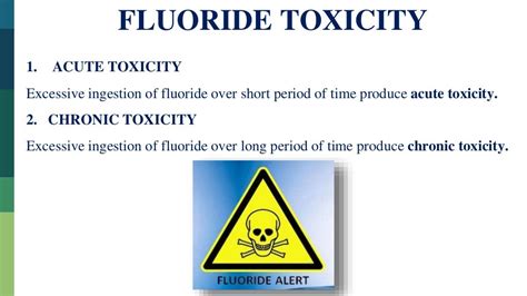Fluoride Toxicity