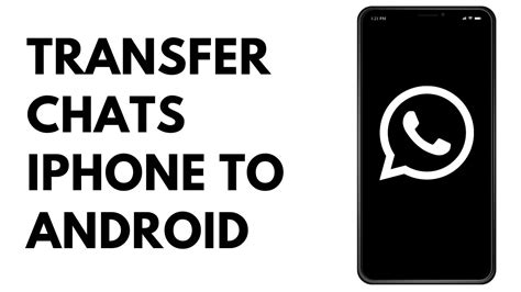 How To Transfer Whatsapp Chats From Iphone To Android 2023 Youtube