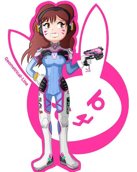 Overwatch Dva Drawing Free Download On Clipartmag