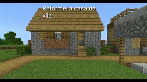 Minecraft Dos Reversos 3 Reformando A Casa Da Vila YouTube