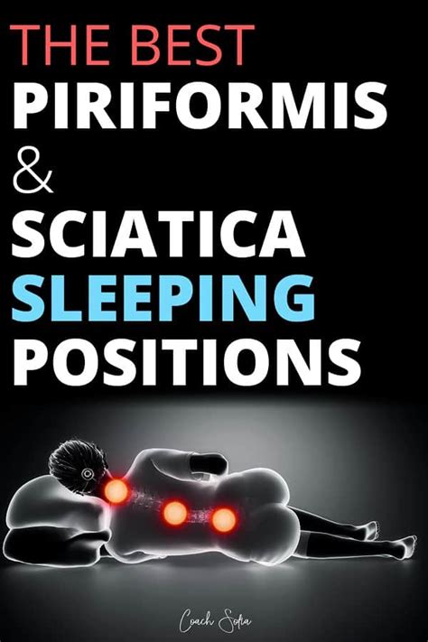How To Sleep With Piriformis Syndrome And Sciatica Best Sleeping Positions Coach Sofia Fitness