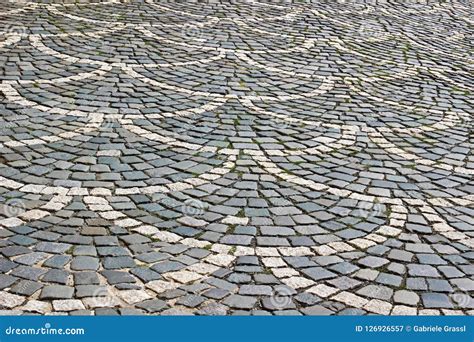 Old Cobblestone Pattern Textured Background Stock Image Image Of