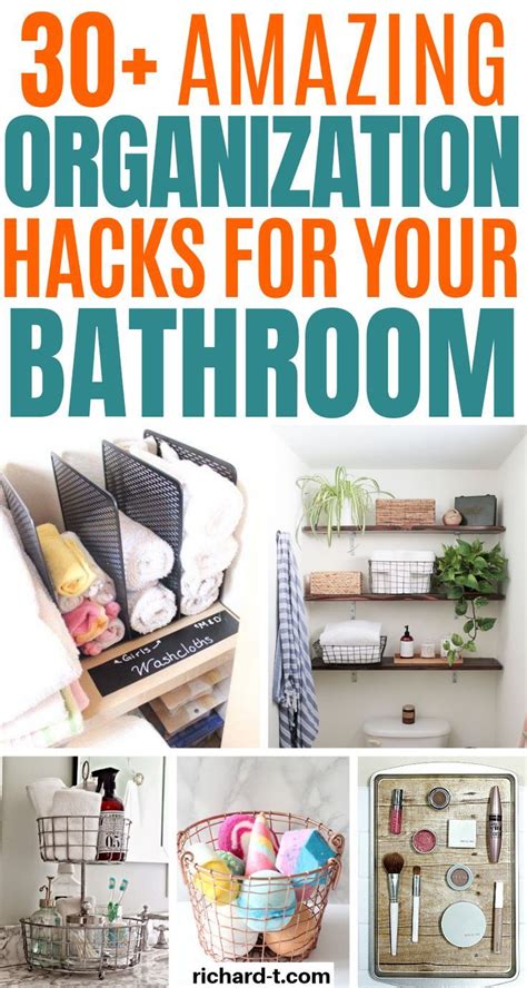 30 Bathroom Organization Hacks That Your Home Actually Needs Bathroom