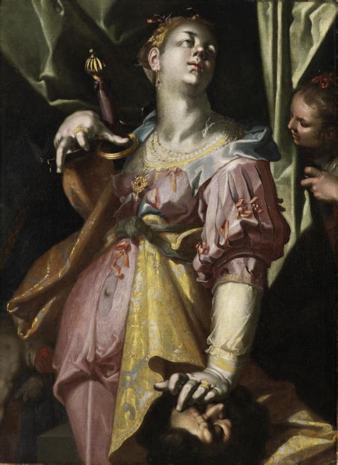 Judith And The Head Of Holofernes Painting By Joachim Wtewael Pixels