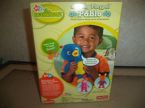 Fisher Price The Backyardigans Singing Playpal Plushe