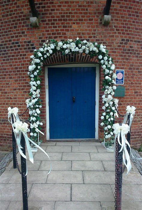 Life Like Silk Flower Arches At Rayleigh Windmill