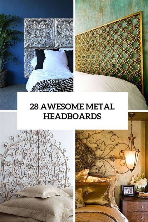 28 Awesome Metal Headboards Cover Tin Headboard Metal Headboards