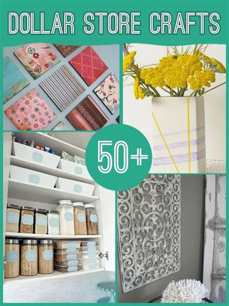 60 Projects To Make With Dollar Store Supplies Diy Projects Home