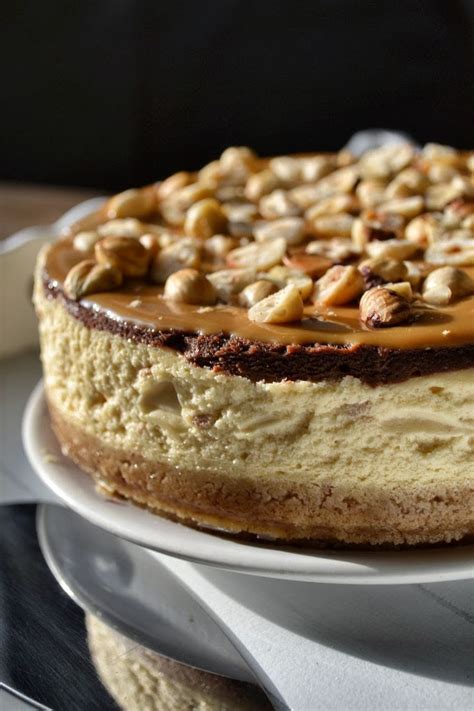 Chocolate Hazelnut Cheesecake Recipe Dishmaps The Flavor Whore