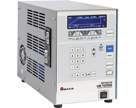 Ub 1500a Linear Dc Micro Welder Amada Weld Tech