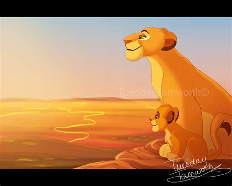 The Lion King Photo Simba And Sarabi Lion King Fan Art Lion King My