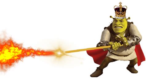 King Shrek Blasting Fire Power By Darkmoonanimation On Deviantart