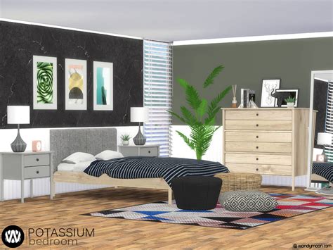 Potassium Bedroom By Wondymoon Liquid Sims