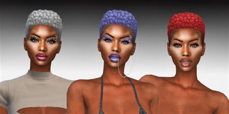 Jennisims Downloads Sims 4newsea Peaky Angels Hair Re