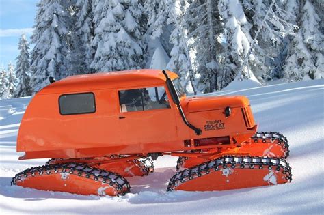 Tucker Snow Cat Snow Vehicles Vintage Sled Futuristic Cars
