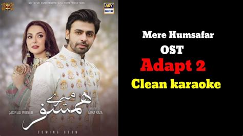 Mere Humsafar Ost Adapt 2 Karaoke Instrumental Urdu Lyrics