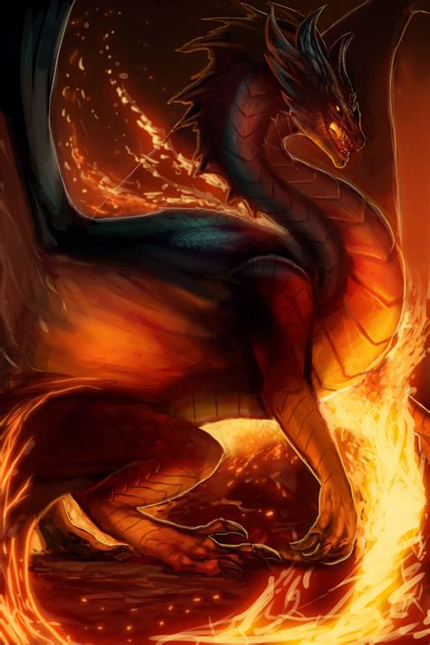 Fire Dragon By Magmi On Deviantart