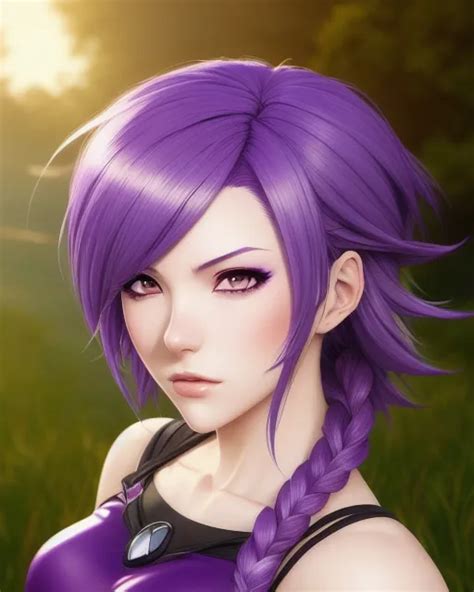Share 137 Purple Anime Characters Female Best Vn