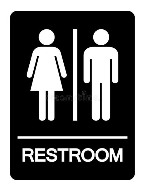 Restroom Signs Clip Art
