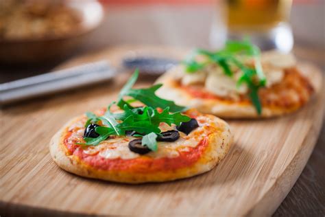 Healthy Recipe From Joy Bauers Food Cures Mini Veggie Pizzas