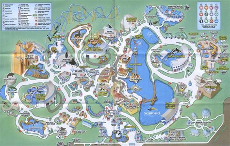 This disney sea map is being packed with 10 cool pics. Sea World Orlando - 2007 Map | Sea world, Orlando theme parks, Orlando map