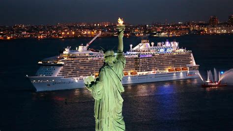 New Giant Cruise Ship Begins Sailings From New York